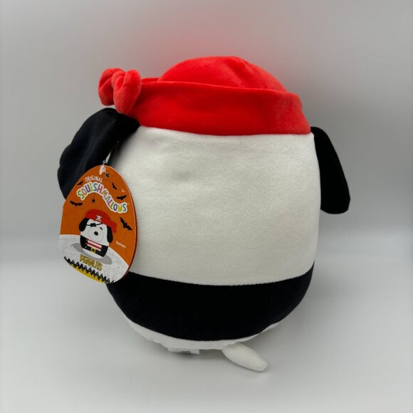 Squishmallows Peanuts 8” Snoopy Pirate Costume Halloween Holiday Stuffed Plush - Picture 2 of 3